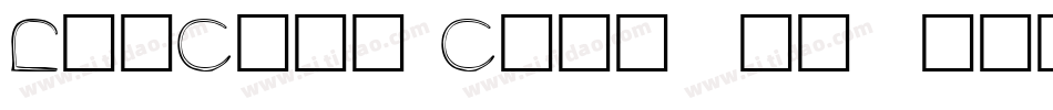 LeeCaps Caps001.001字体转换